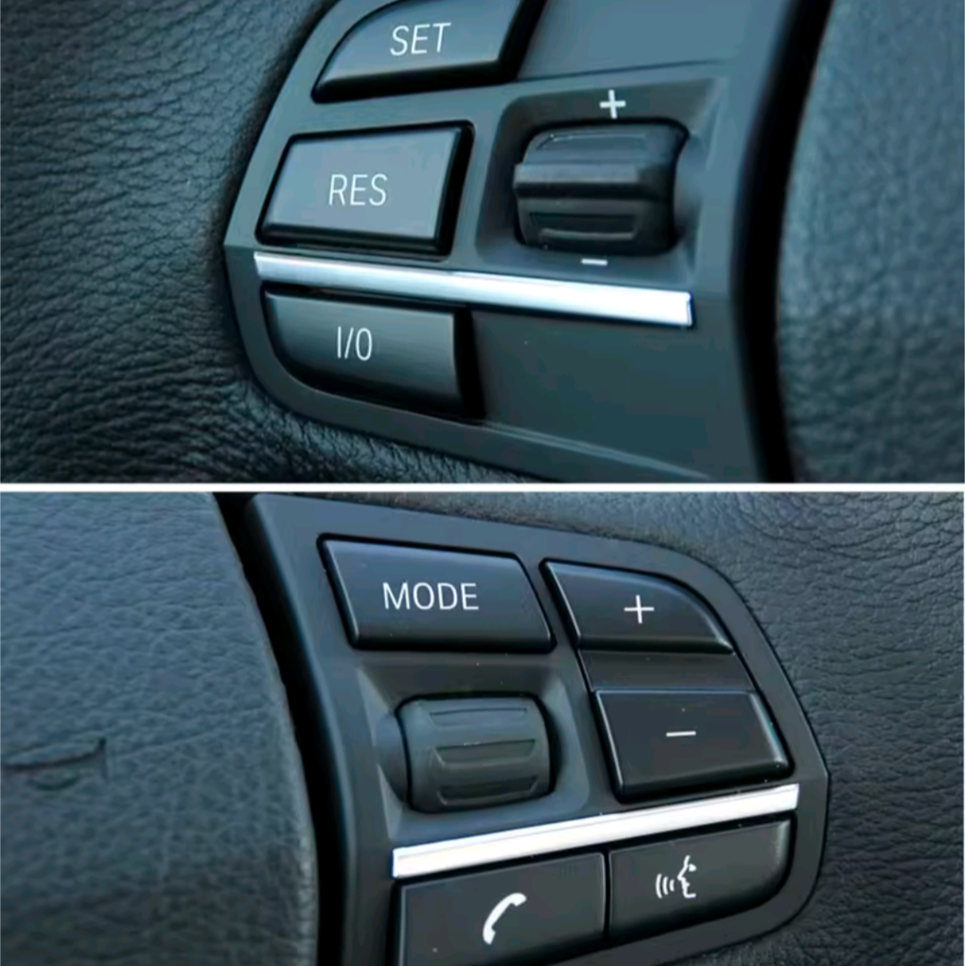 Multifunction Steering Wheel Buttons and Knobs for BMW X2 F39 (2017 to 2021) BMW Euro Premium Parts Standard Steering Wheel Set of 2 knobs