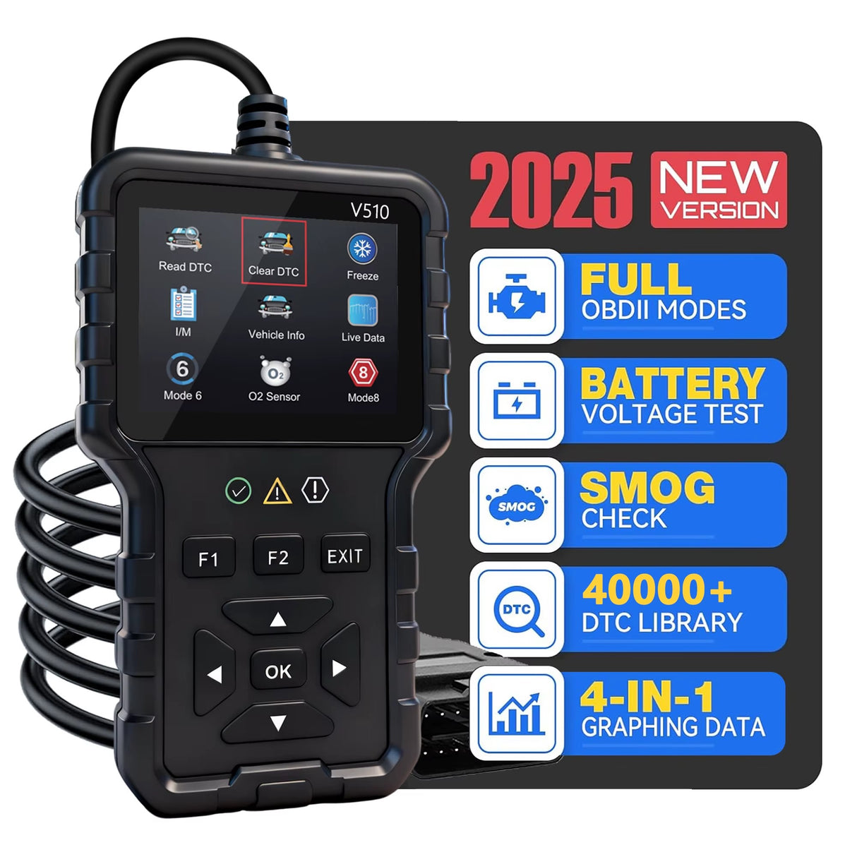 OBD 2 Car Scanner Code Reader Diagnostic Tool