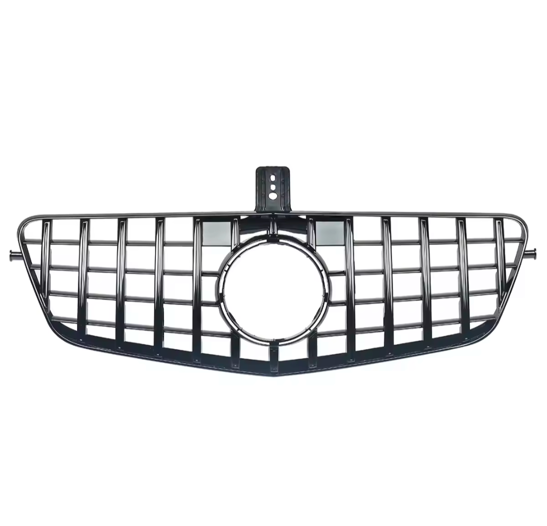 Panamericana AMG GTR black grille for Mercedes E-Class W212 pre-facelift (2009 to 2013) Mercedes-Benz Euro Premium Parts