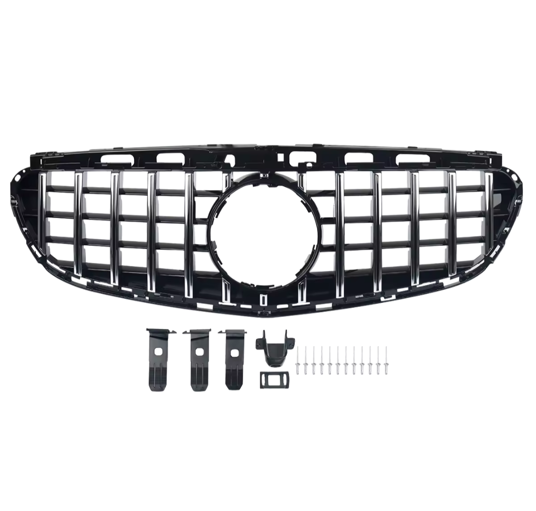 Panamericana AMG GTR chrome grille for Mercedes E-Class W212 facelift (2014 to 2018) Mercedes-Benz Euro Premium Parts