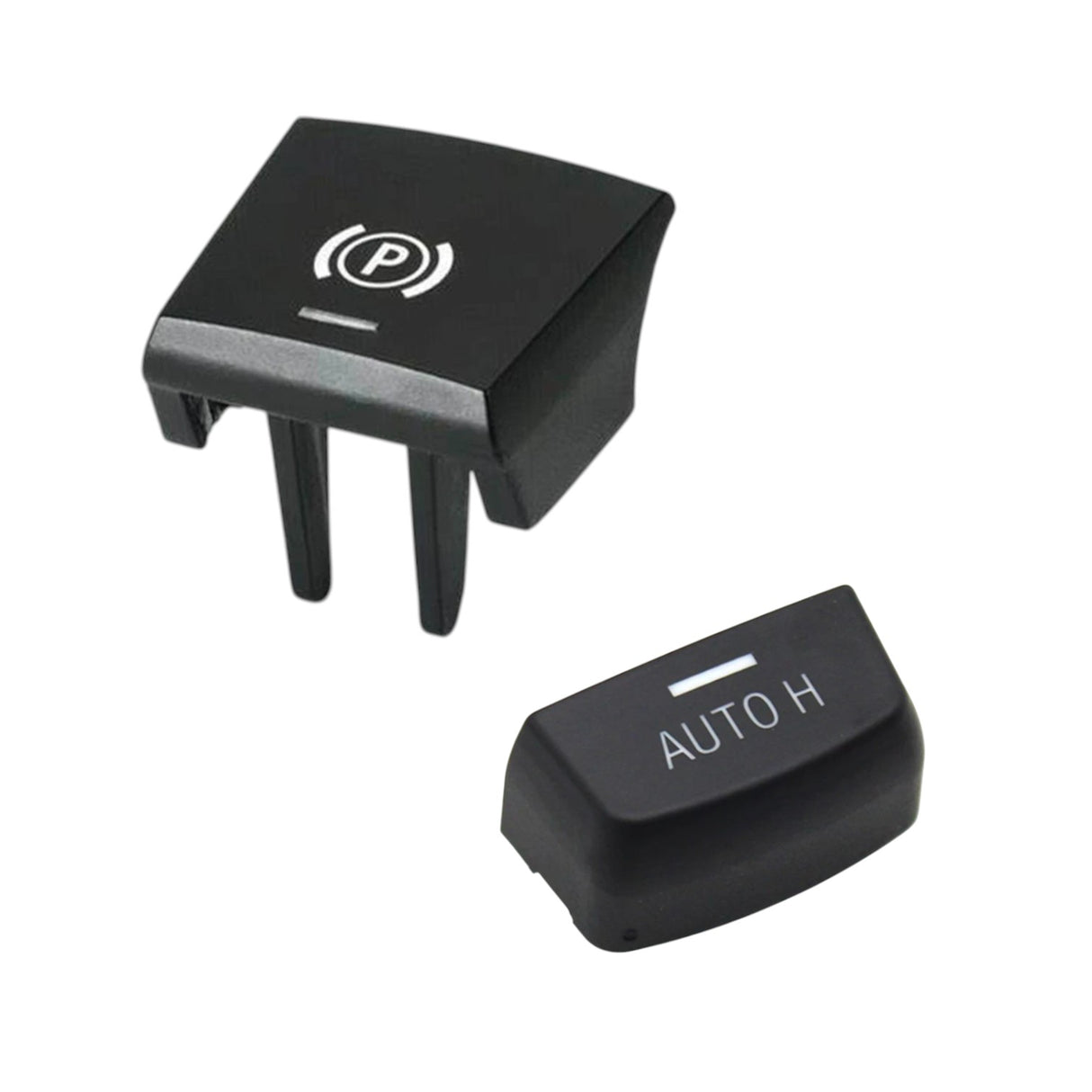 Parking brake and Auto Hold Auto H buttons repair kit for BMW X5 F15 (2013 - 2018) BMW Euro Premium Parts Set of Auto H and Long Pin parking buttons