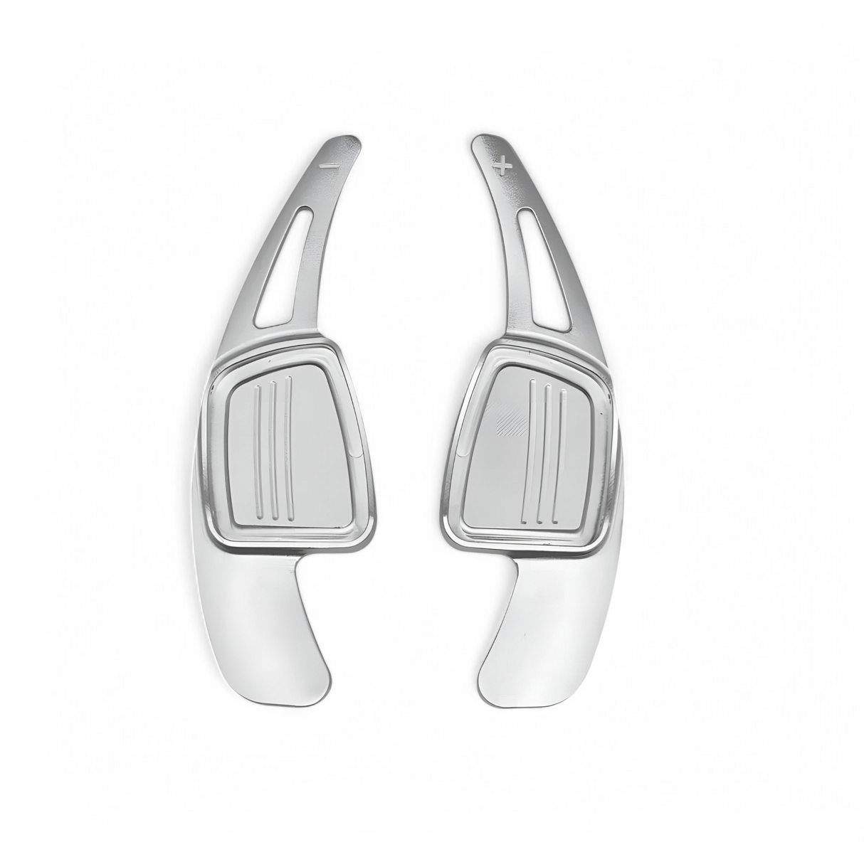 Performance Aluminum Paddle Shifters for Audi TT III (2014 - 2023) Audi Euro Premium Parts Silver