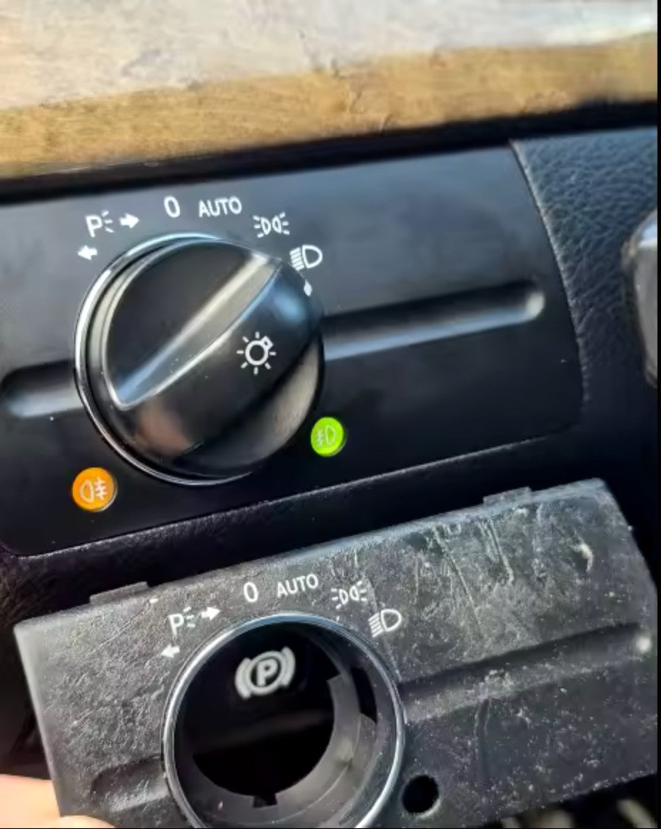 Headlight Control Panel for Mercedes-Benz E-Class W211 - 2003 to 2009 Euro Premium Parts