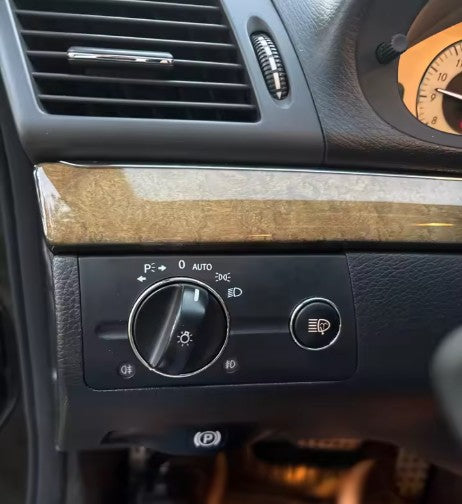 Headlight Control Panel for Mercedes-Benz E-Class W211 - 2003 to 2009 Euro Premium Parts