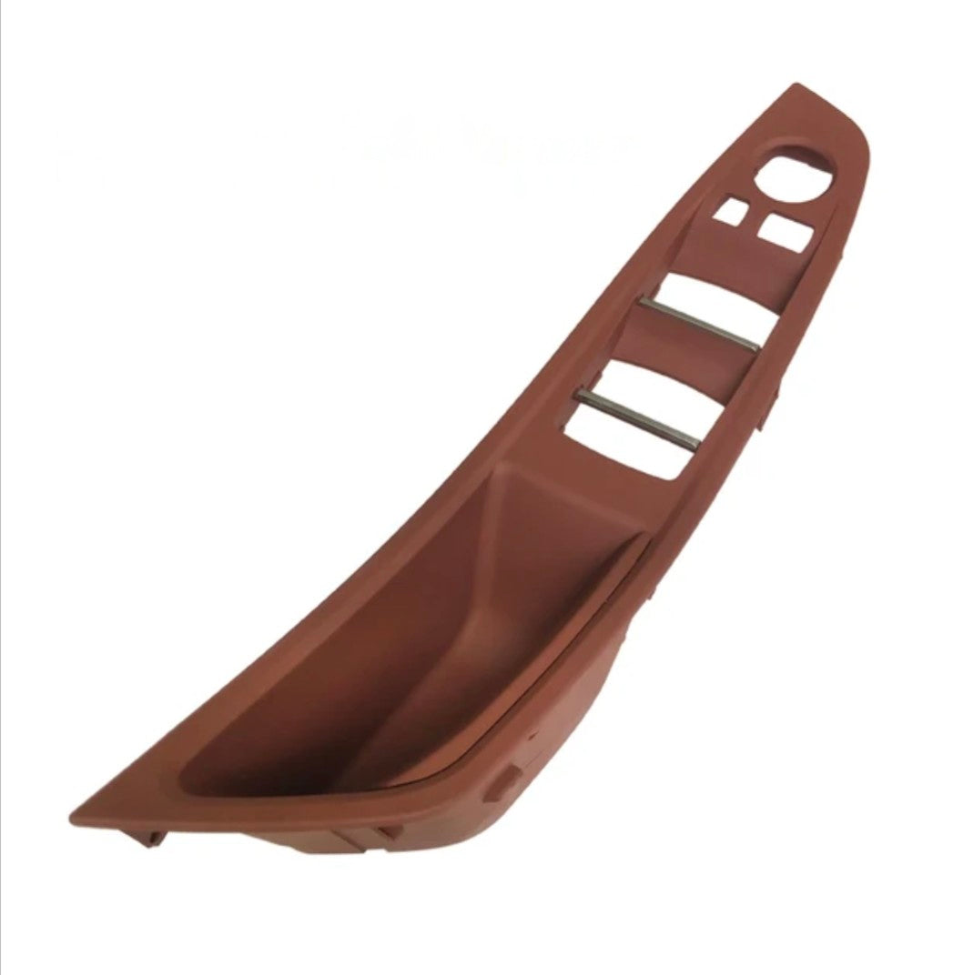 Replacement driver door handle for BMW 5 Series F10 (2010 - 2017) BMW Euro Premium Parts Driver door handle Amaro brown With folding mirror hole