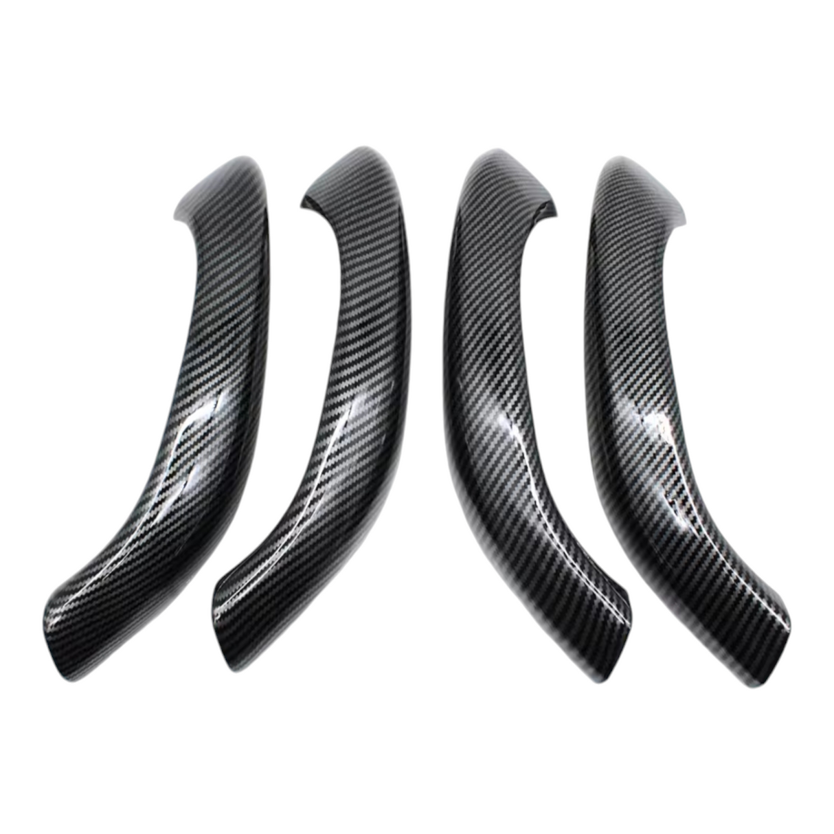 Replacement interior door handles for BMW X1 F48 (2017 - 2022) BMW Euro Premium Parts All 4 door handles Carbon look