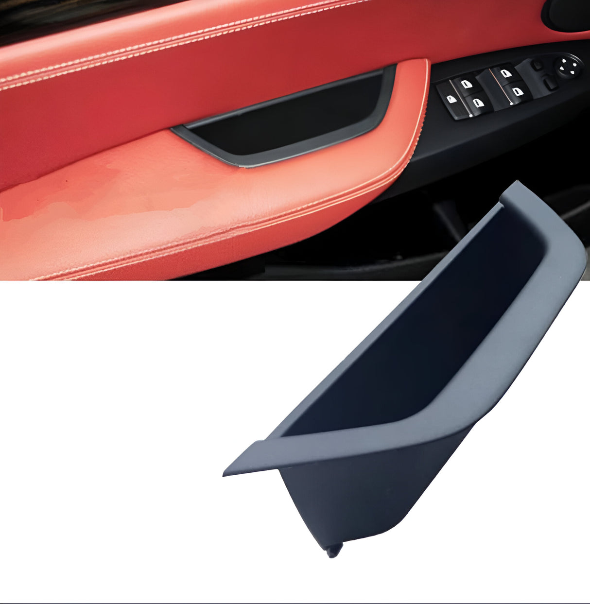 Replacement interior door handles for BMW X4 F26 (2010 - 2017) BMW Euro Premium Parts Driver door handle Black