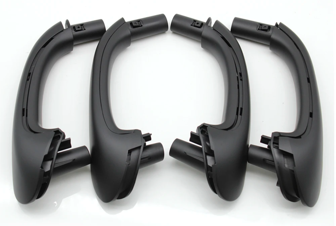 Replacement interior door handles for Mercedes C-Class W203 (2000 - 2007) Mercedes-Benz Euro Premium Parts 4 door handles Black