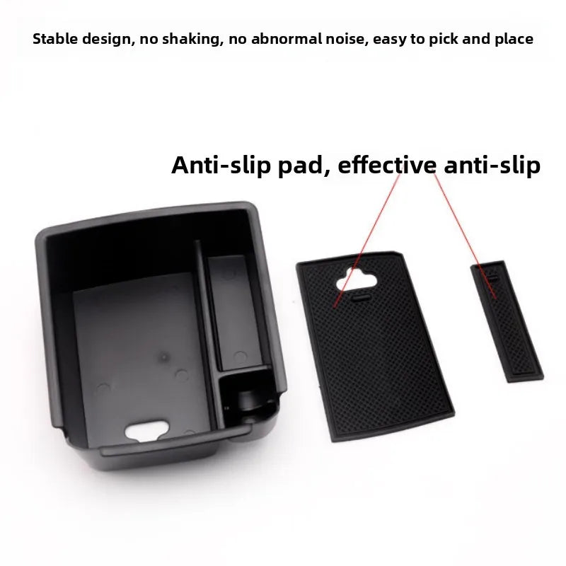 Armrest Storage Box For Volkswagen Tiguan Mk2 / Allspace - 2018 to 2023 Volkswagen > Interior Accessories Euro Premium Parts