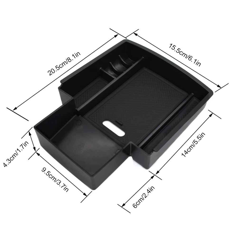 Armrest Storage Box For Audi A4 B8 & A5 B8 - 2008 to 2016 Audi > Interior Accessories Euro Premium Parts