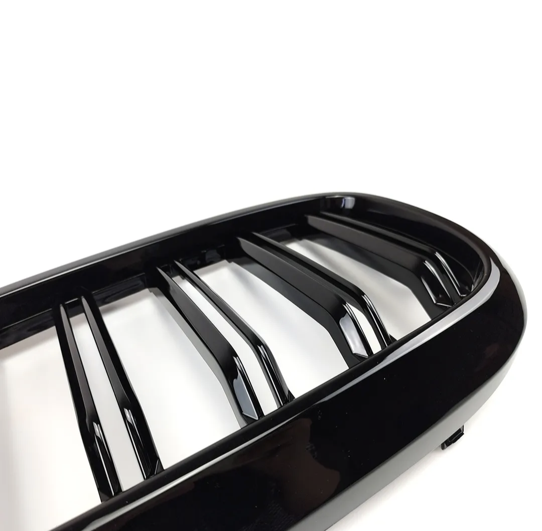 Black Front Kidney Grilles M5 Competition-look for BMW 5 Series G30 (2018 to 2022) BMW Euro Premium Parts