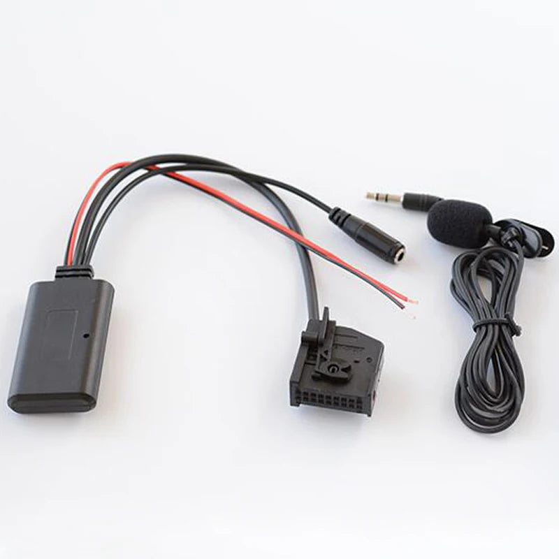 Bluetooth 5.0 Audio Adapter for Mercedes-Benz COMAND APS 2.0 — A-Class W168, C-Class W203, CLK W208 W209, E-Class W211, G-Class W463, ML W163 ML W164, SL R129, SLK R170 Euro Premium Parts