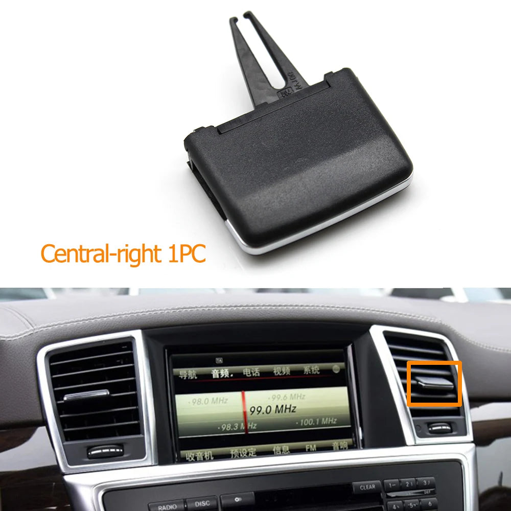 AC Vent Tab Clip For Mercedes-Benz ML W166 & GL X166 - 2012 to 2019 Mercedes-Benz > Interior Parts Euro Premium Parts Central-Right
