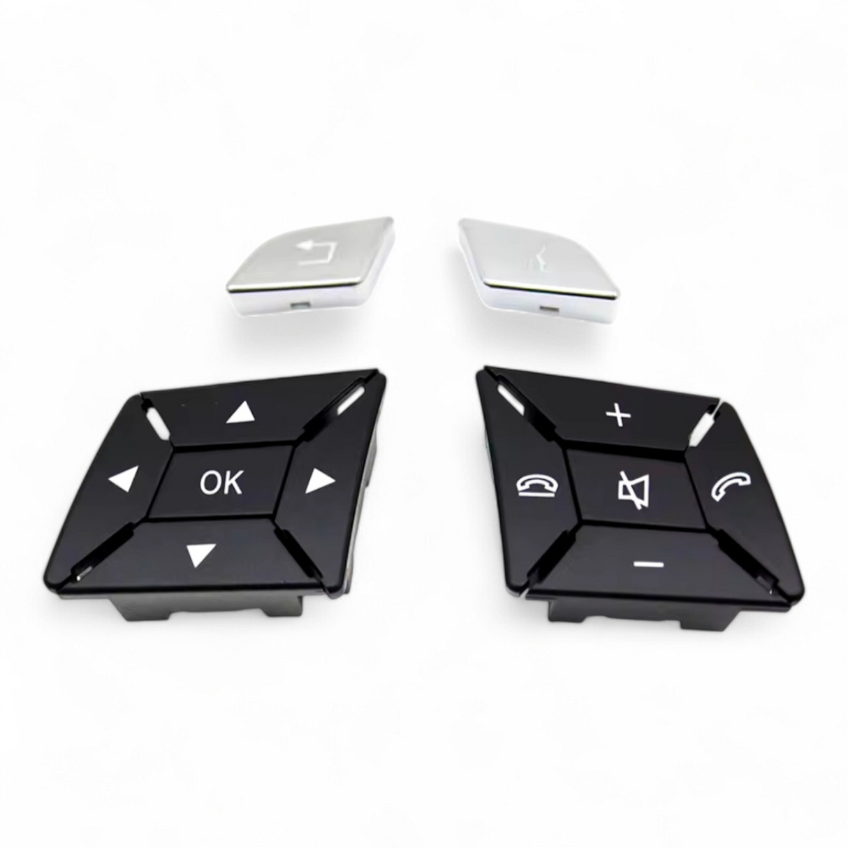 Mercedes-Benz G-Class W463 Multifunction steering wheel buttons replacement (2012 - 2018) Mercedes-Benz Euro Premium Parts Silver