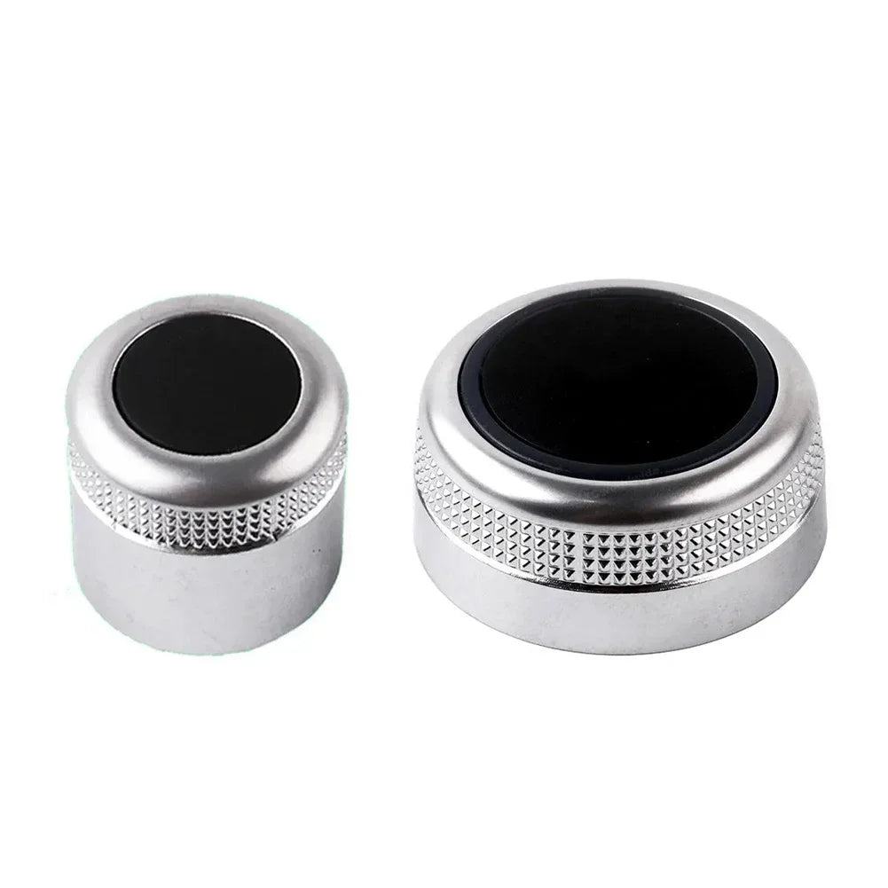 Set of Volume and MMI Knobs/Buttons for Audi Q7 I (2005–2010) Euro Premium Parts Set of (2x) Volume & Media MMI Buttons
