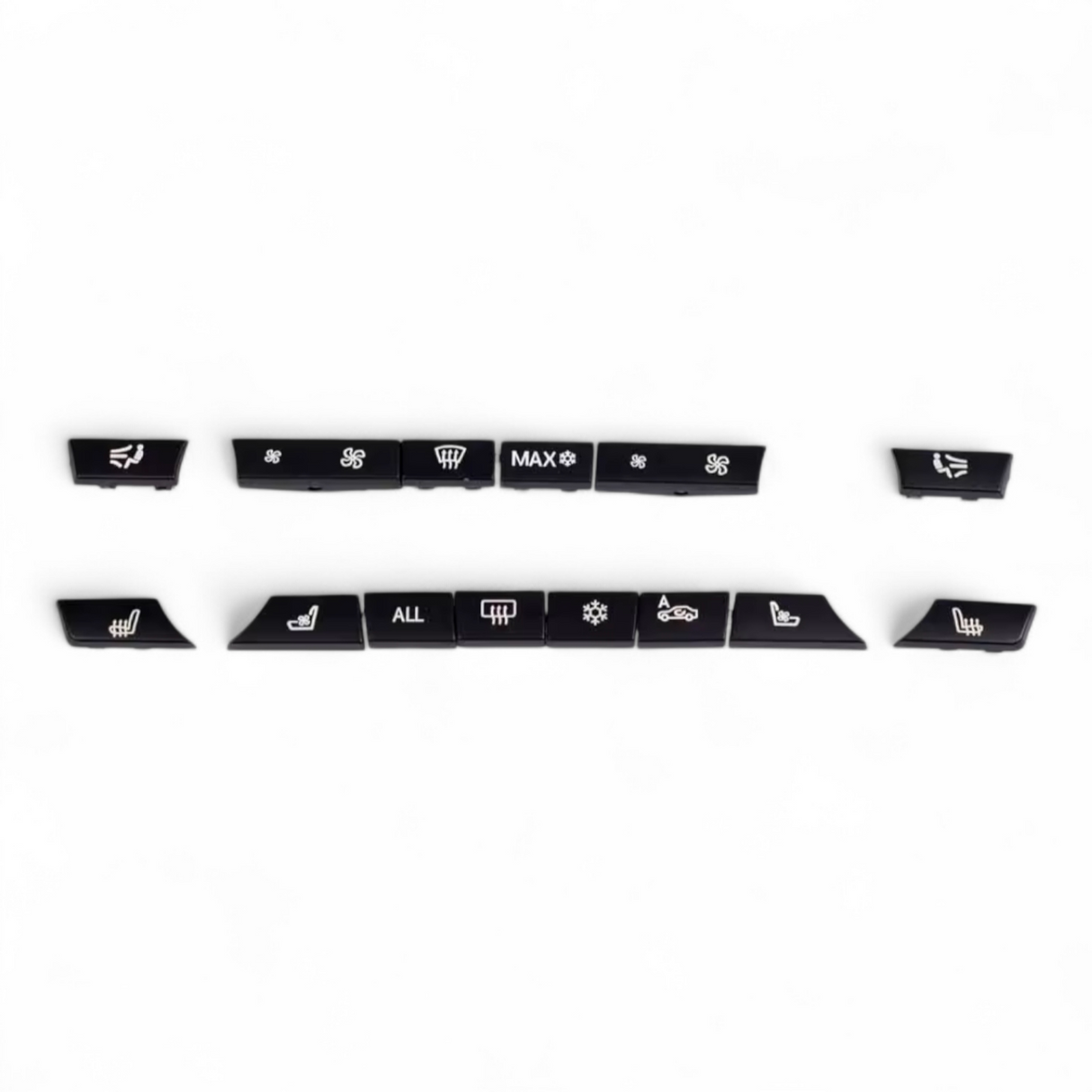Set of climate control buttons for BMW 5 Series and M5 F10 (2010 to 2017) BMW Euro Premium Parts