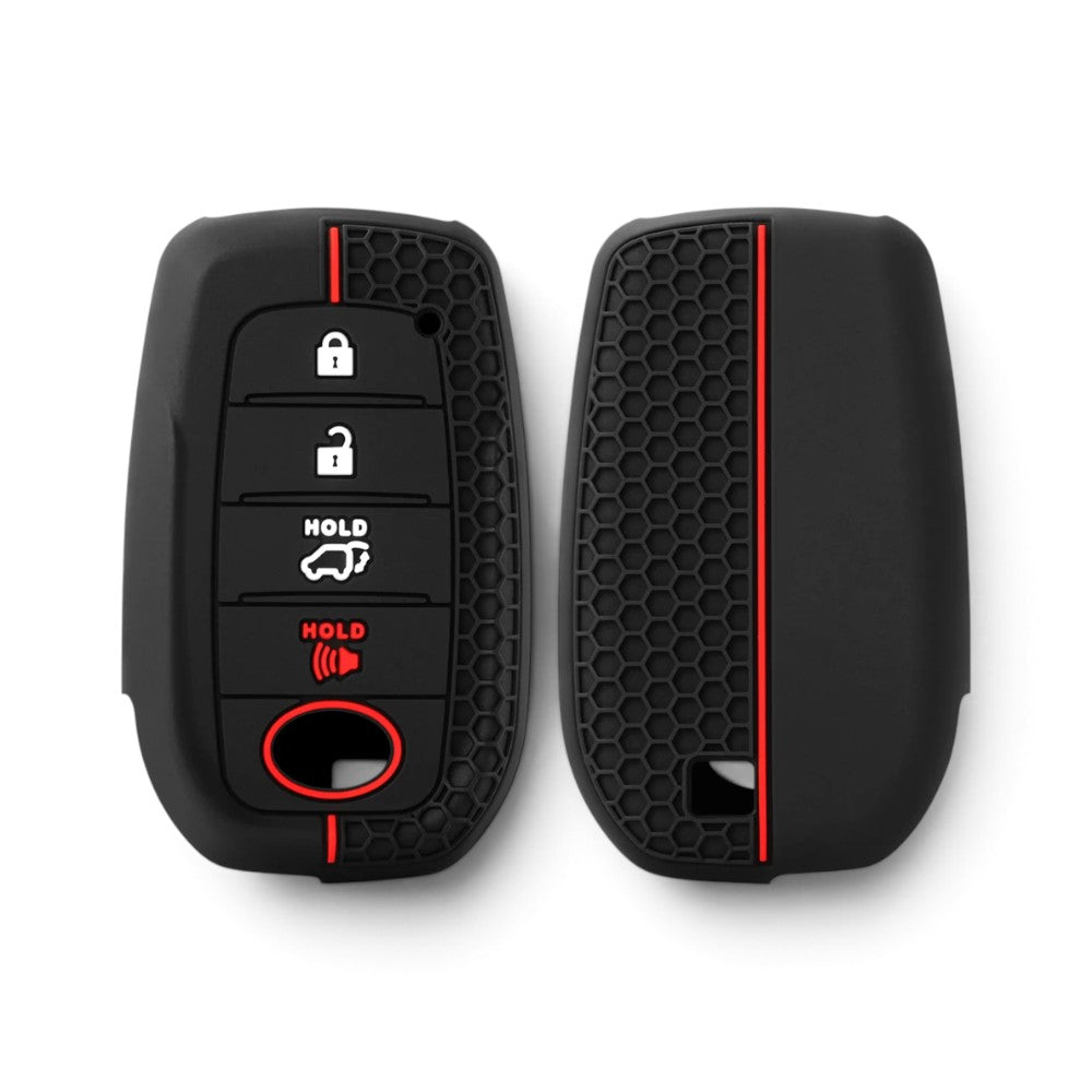 Silicone Toyota Key Case and Key Chain – Protective Key Fob Cover