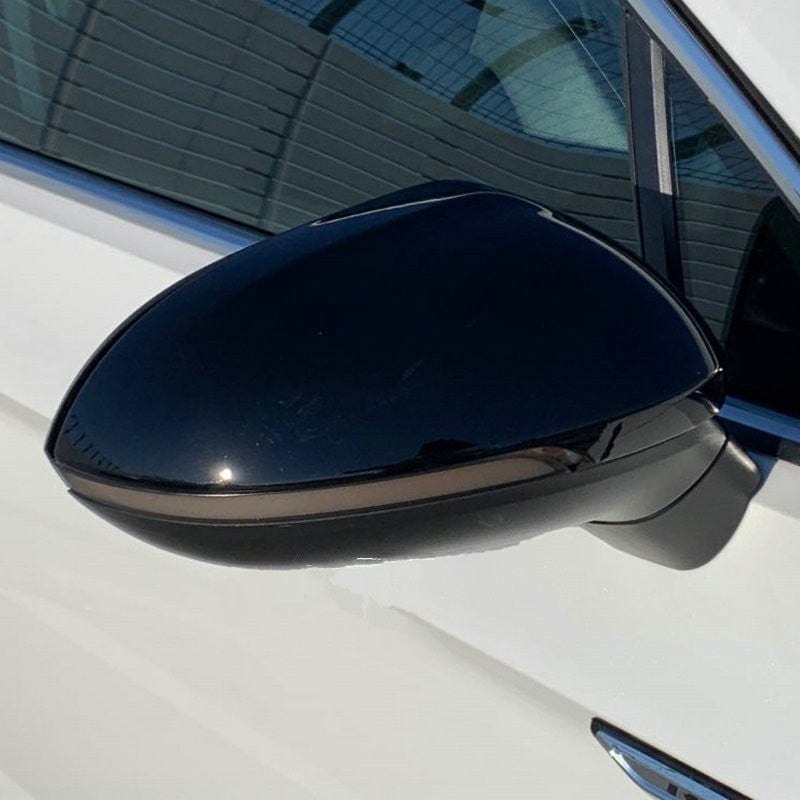 Volkswagen Passat CC glossy black mirror caps (MY 2009-2015) VW Euro Premium Parts