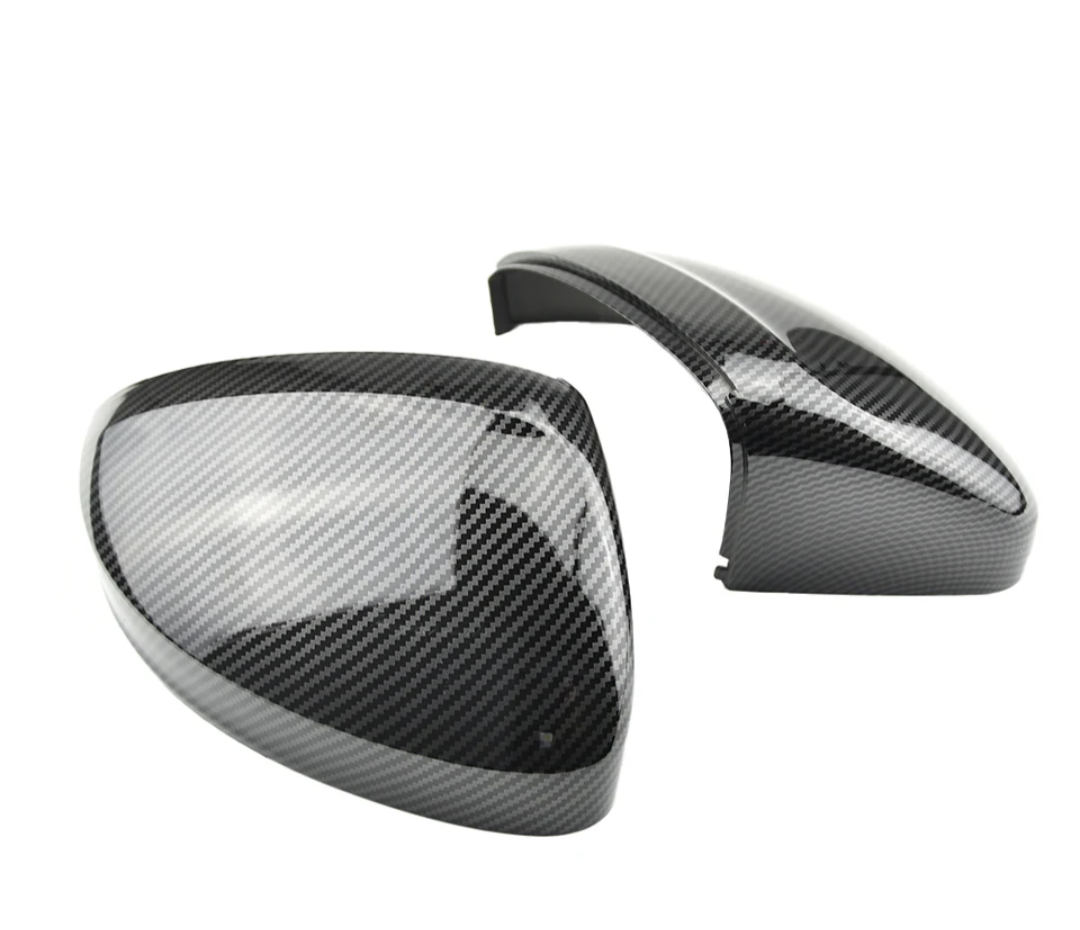 Volkswagen Tiguan carbon fiber look mirror caps (MY 2017-2020) VW Euro Premium Parts - ERP DISTRIBUTION