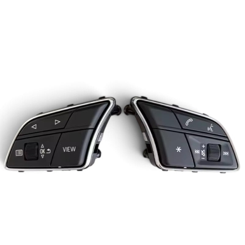 Multifunction Steering Wheel Replacement Buttons For Audi A4 S4 RS4 B9 - 2016 to 2024