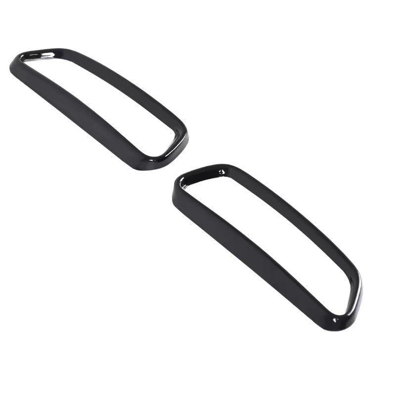 Audi A6 C7 Gloss Black Exhaust Tips - 2011 to 2018