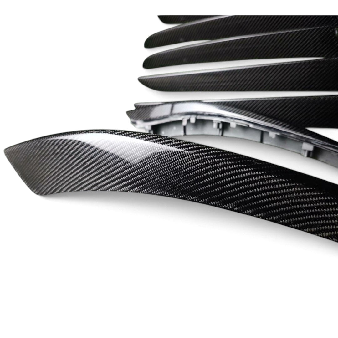 Versnellingspookknopbekleding van koolstofvezel voor Audi A4, S4 en RS4 B9 (2016 tot en met 2023)