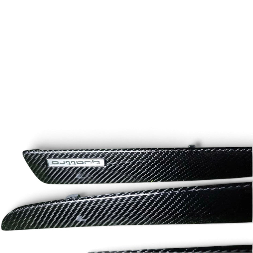 Versnellingspookknopbekleding van koolstofvezel voor Audi A4, S4 en RS4 B9 (2016 tot en met 2023)
