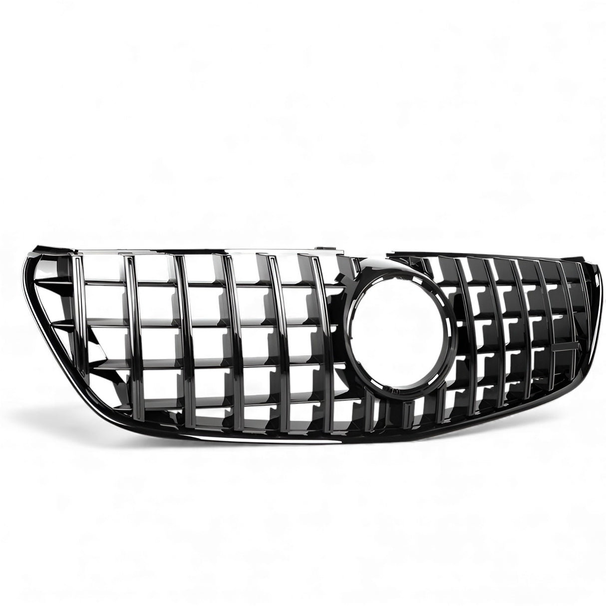 Black Front Panamericana GTR grille for Mercedes V-Class W447 (2014 to 2022) Mercedes > Grilles Euro Premium Parts