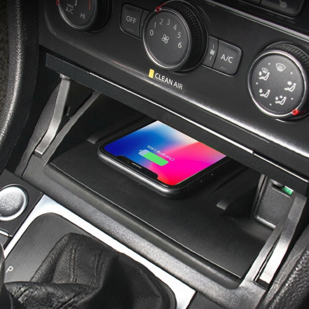 Wireless NFC Smartphone Charger Retrofit Kit For Volkswagen Golf Mk7 - 2012 to 2021