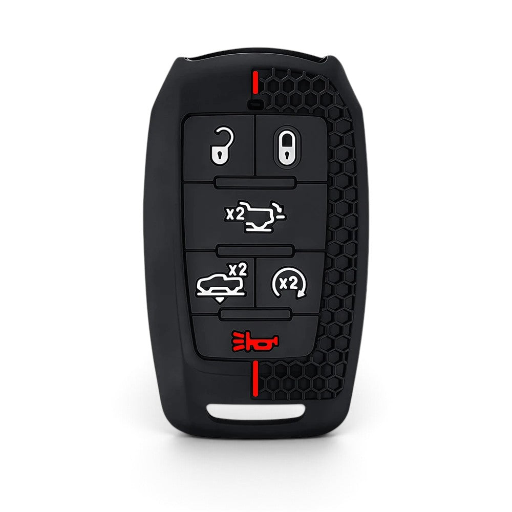 Silicon Dodge Key Case – Protective Key Fob Cover For Dodge RAM Charger Challenger Durango
