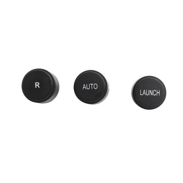 Replacement Transmission Buttons for Ferrari California – LAUNCH, R & AUTO - 2009 to 2014 Euro Premium Parts Pack de 3 Boutons