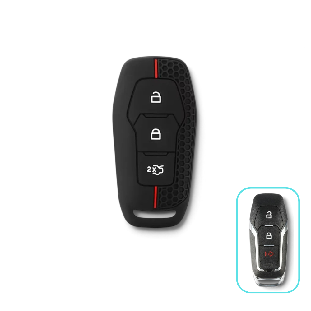 Silicon Ford Key Case – Protective Key Fob Cover For Ford F150 F250 Fusion Focus Edge Mustang