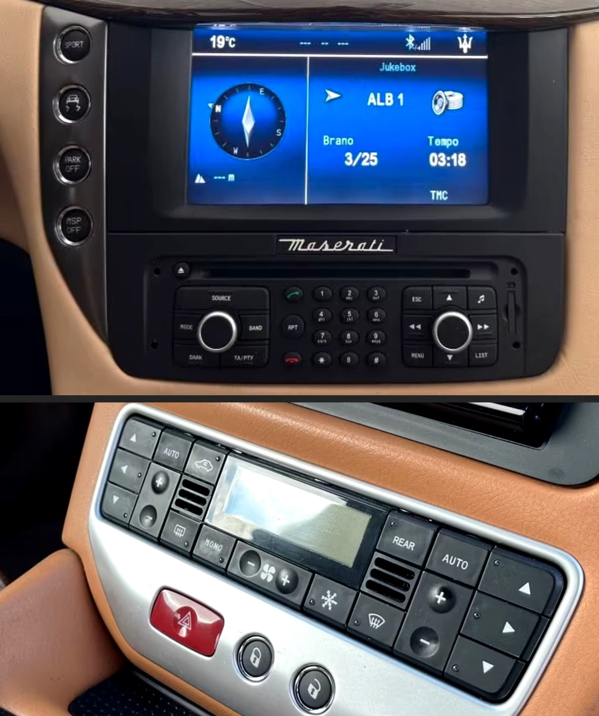 Sticky Buttons Restoration Service for Maserati GranTurismo & GranCabio (2007 to 2019) Euro Premium Parts Radio & HVAC Buttons
