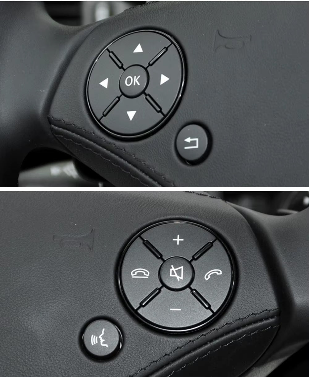 Steering Wheel Multifunction Buttons for Mercedes CL-Class C216 - 2007 to 2013 Euro Premium Parts