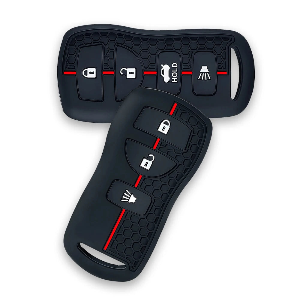 Silicone Nissan Key Case and Key Chain – Protective Key Fob Cover