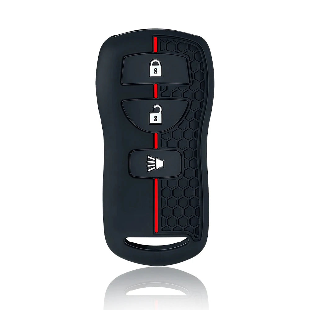 Silicone Nissan Key Case and Key Chain – Protective Key Fob Cover