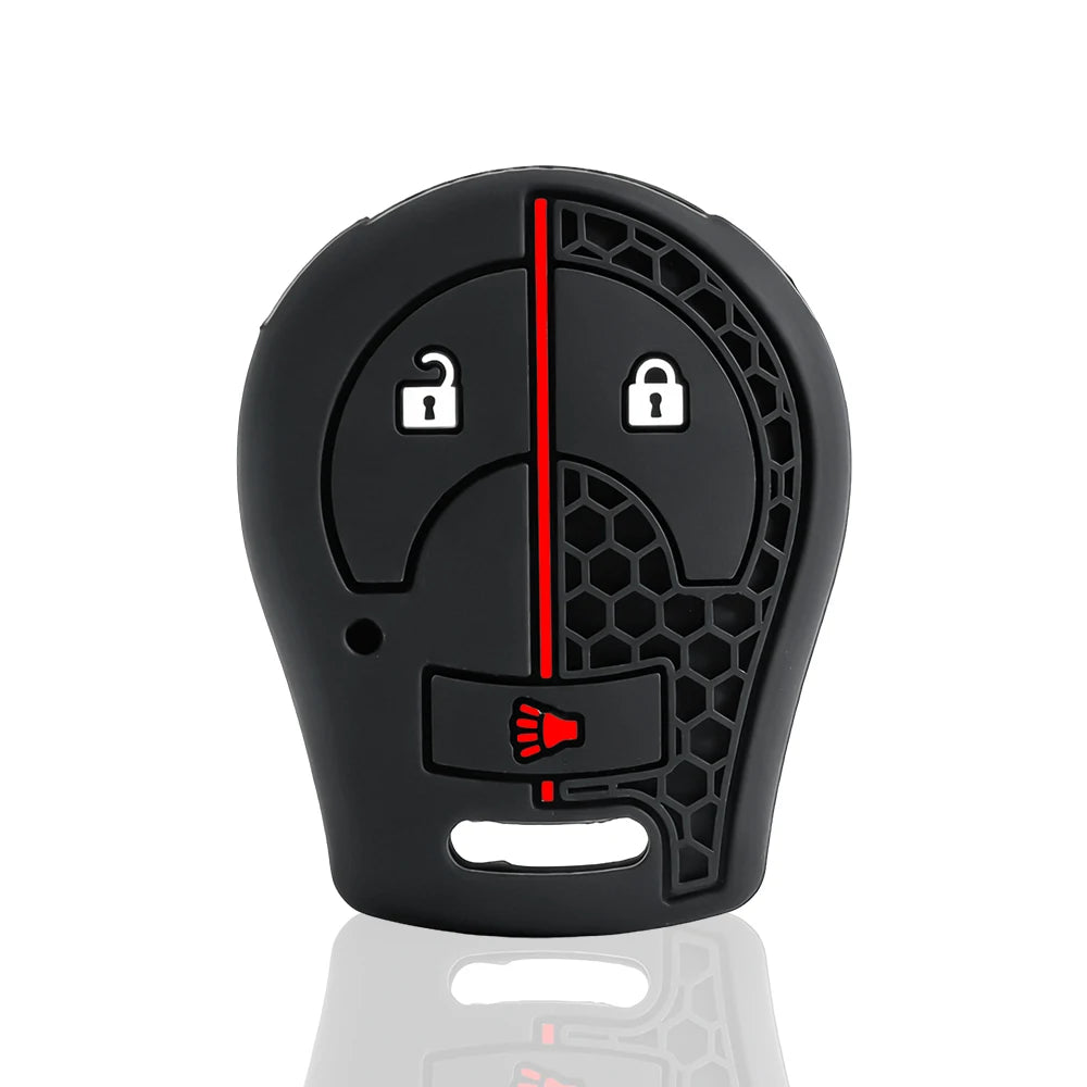 Silicone Nissan Key Case and Key Chain – Protective Key Fob Cover