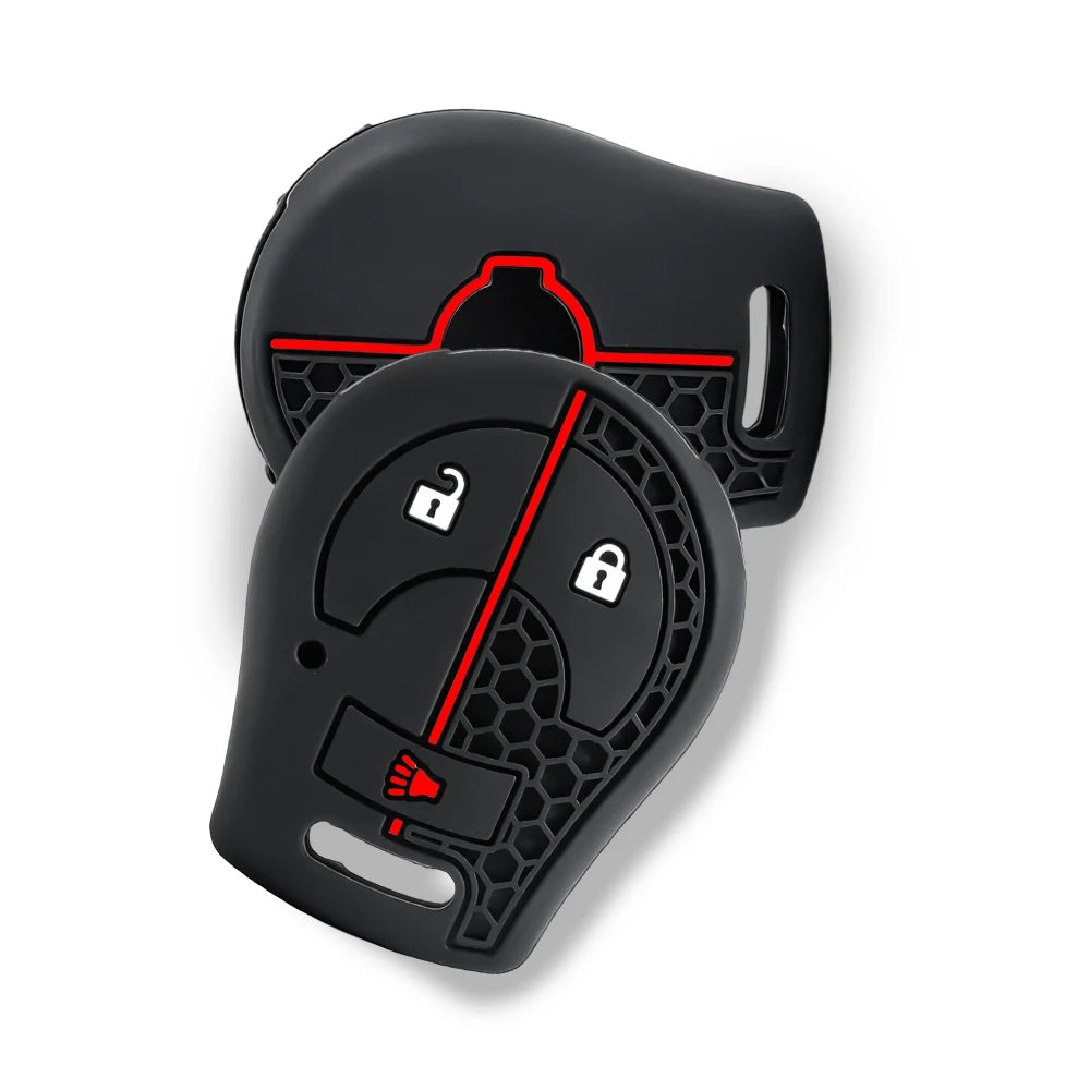 Silicone Nissan Key Case and Key Chain – Protective Key Fob Cover