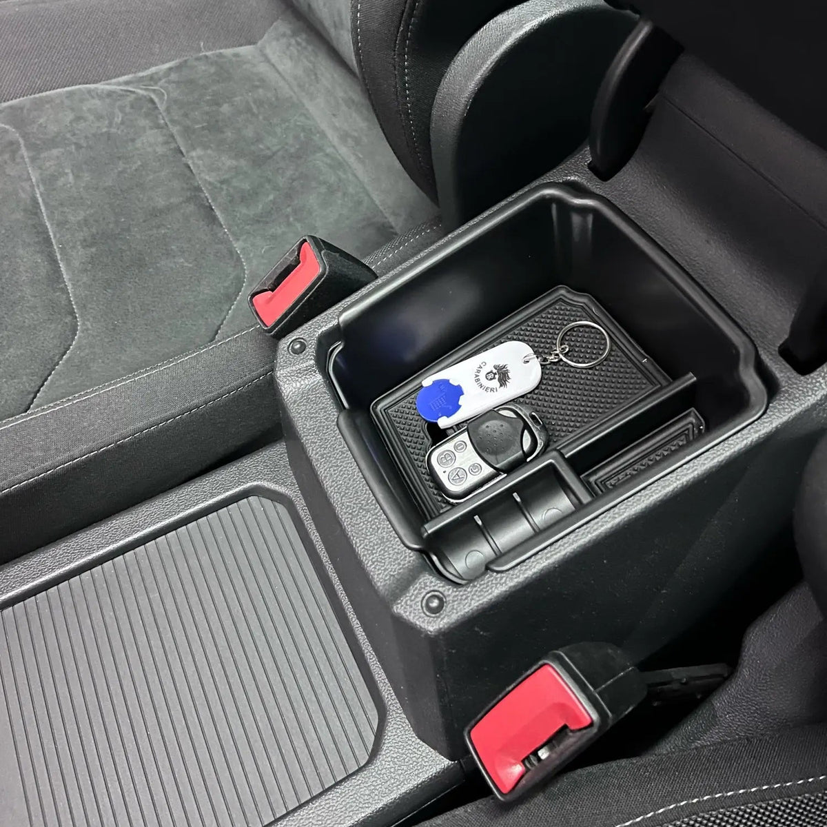 Central Armrest Storage Box For Volkswagen VW Tiguan Mk1 - 2007 to 2015