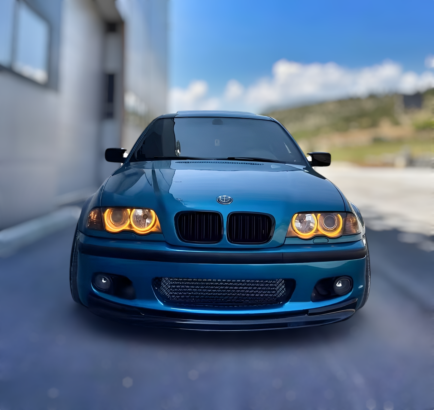 LED Angel Eyes Kit Headlights for BMW 3 Series E46 - '98 to '06 BMW Euro Premium Parts