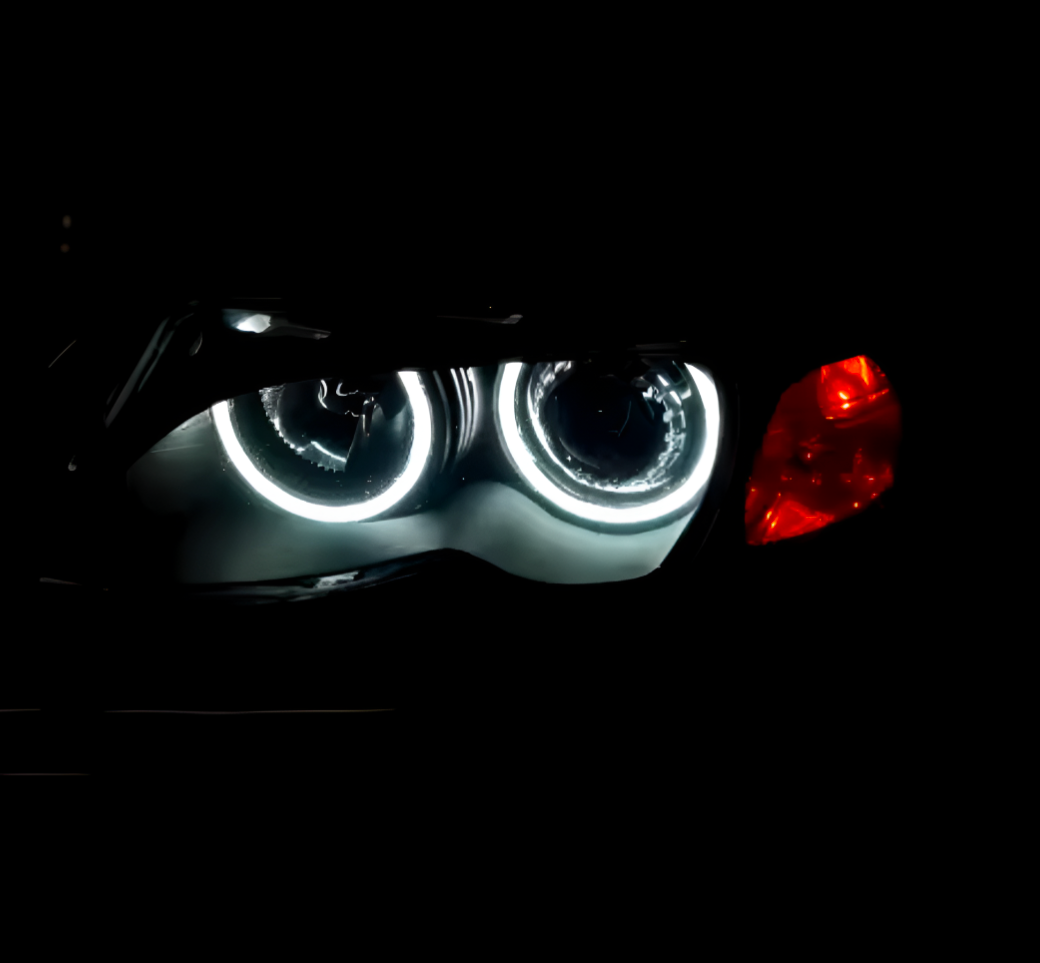 LED Angel Eyes Kit Headlights for BMW 3 Series E46 - '98 to '06 BMW Euro Premium Parts