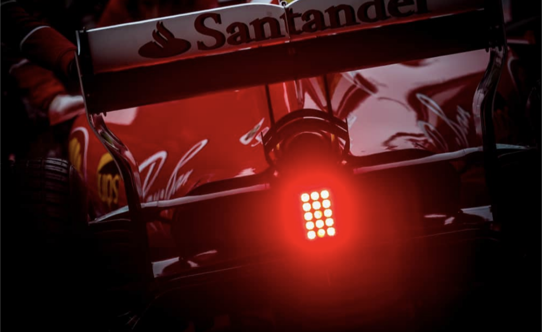 F1-Style Rear Fog Break Light