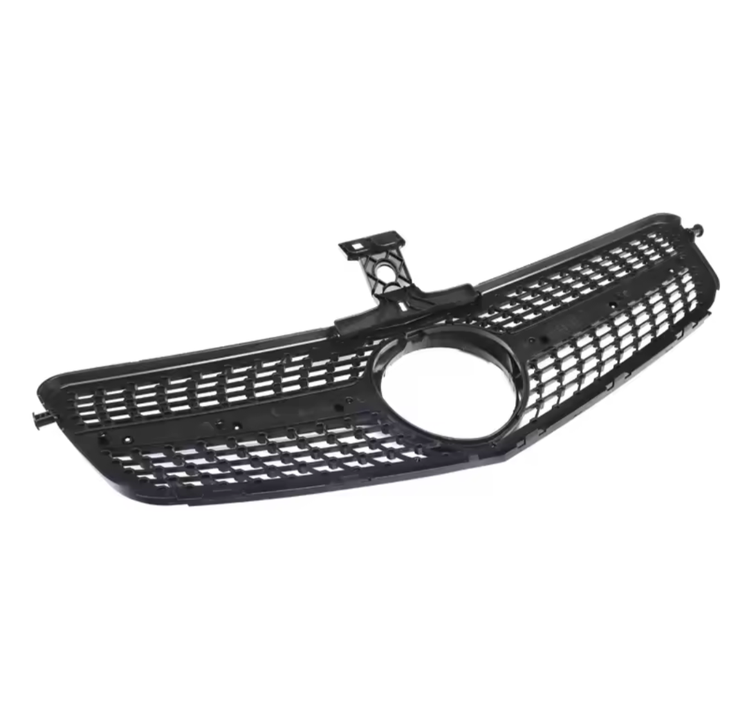 Diamond front grille for Mercedes C-Class W204 (2007 to 2014)