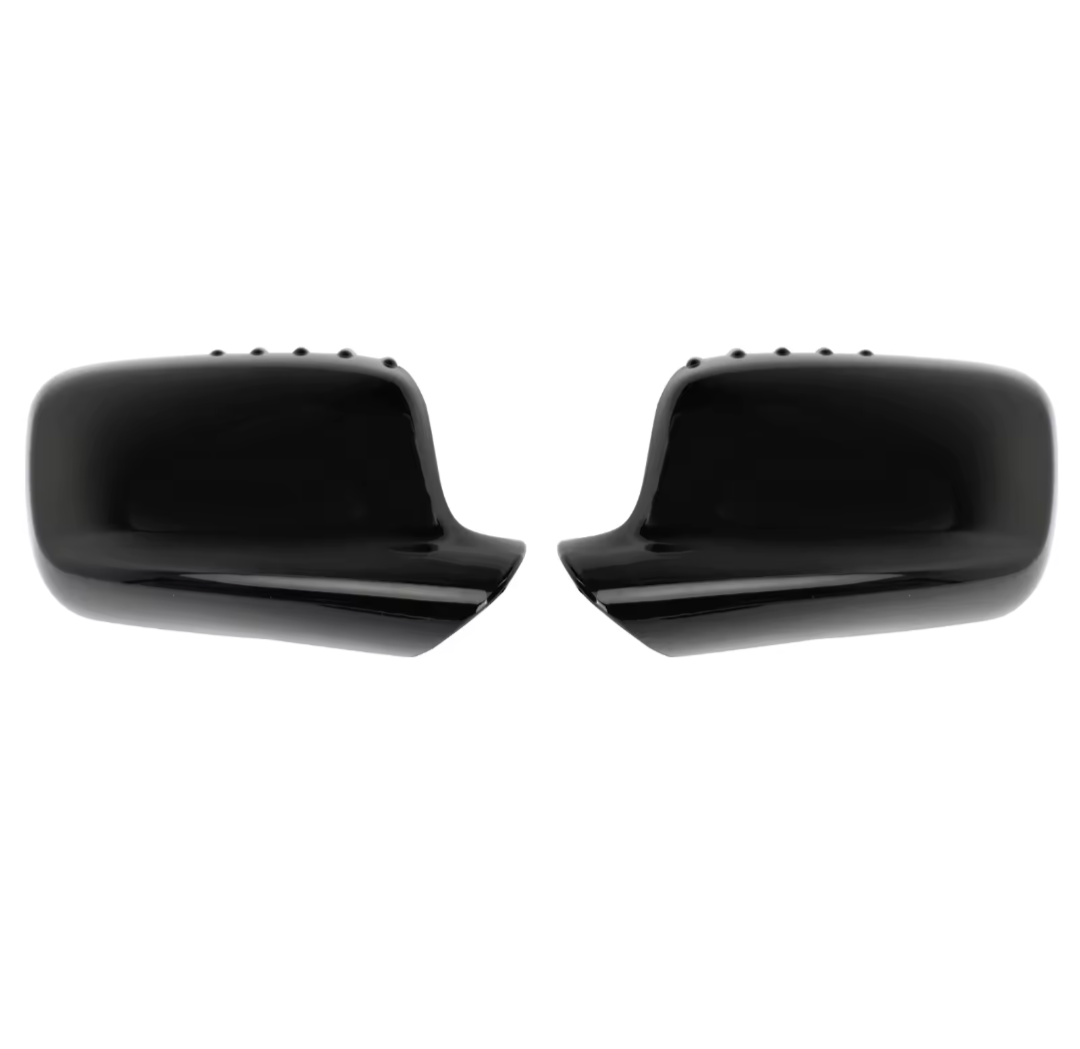 Glossy black mirror caps for BMW 7 Series E65 - 2001 to 2009 BMW Euro Premium Parts