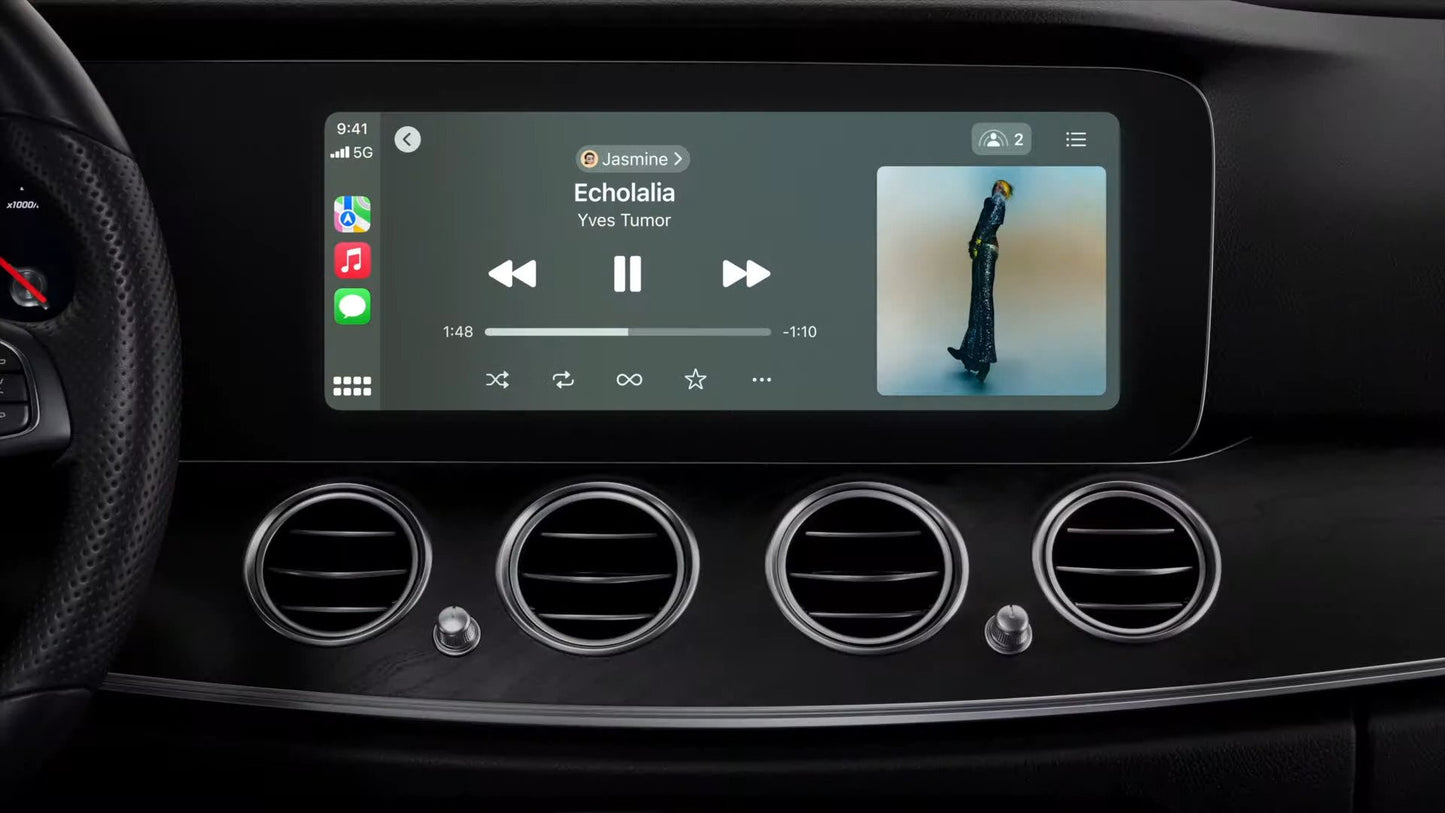 Wireless Apple CarPlay/AndroidAuto retrofit kit for Mercedes S-Class W221 (2006-2012) Euro Premium Parts