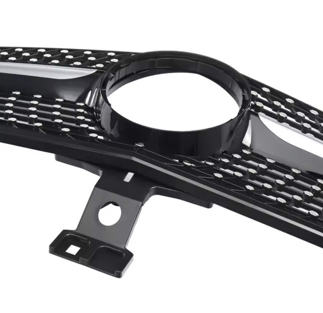 Diamond front grille for Mercedes C-Class W204 (2007 to 2014)