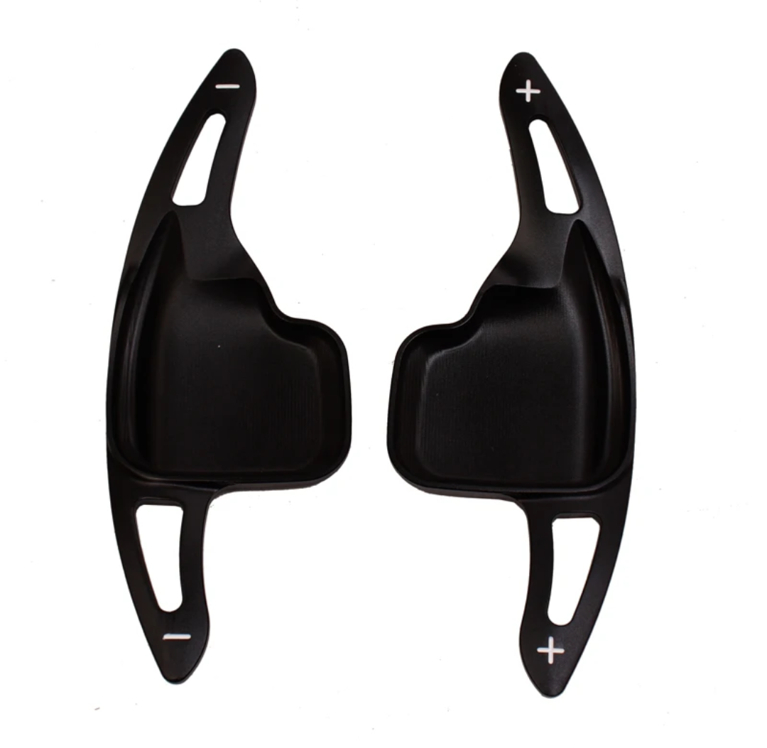 Aluminum Paddle Shifters for BMW 4 Series F32 (2013 to 2020) BMW Euro Premium Parts Paddle extensions Black