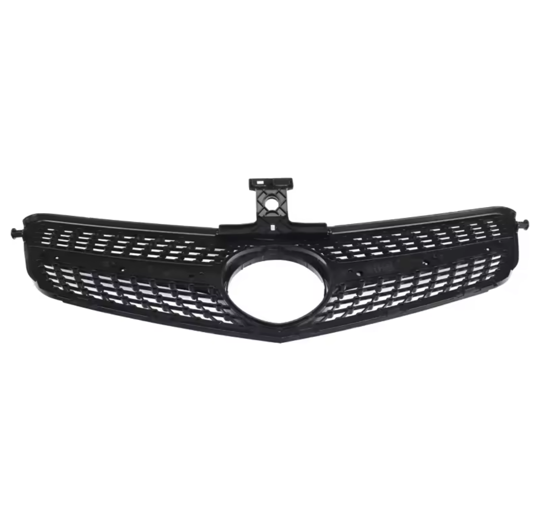 Diamond front grille for Mercedes C-Class W204 (2007 to 2014)