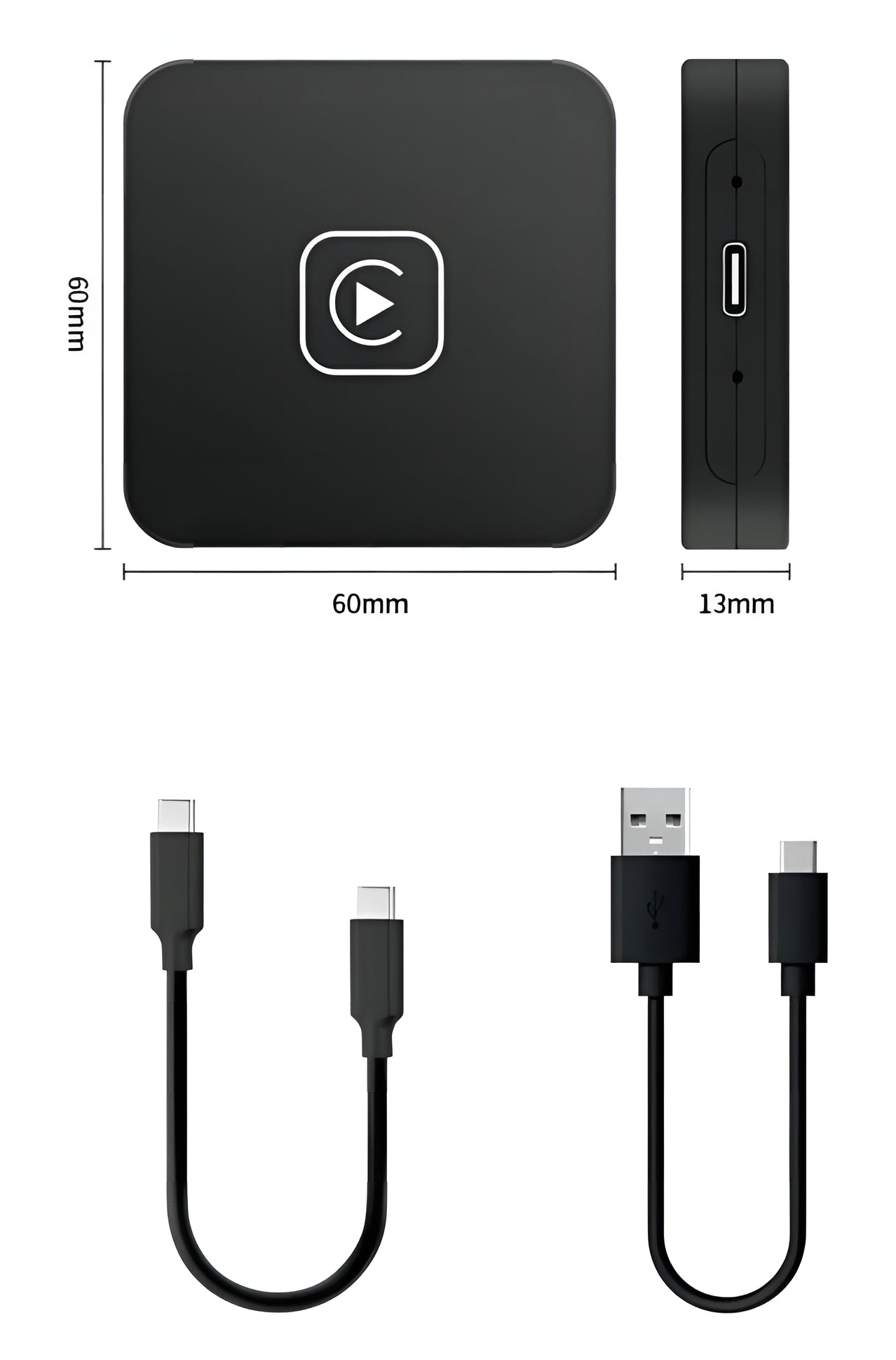 Wireless Carplay and AndroidAuto Adapter for Volkswagen VW Euro Premium Parts