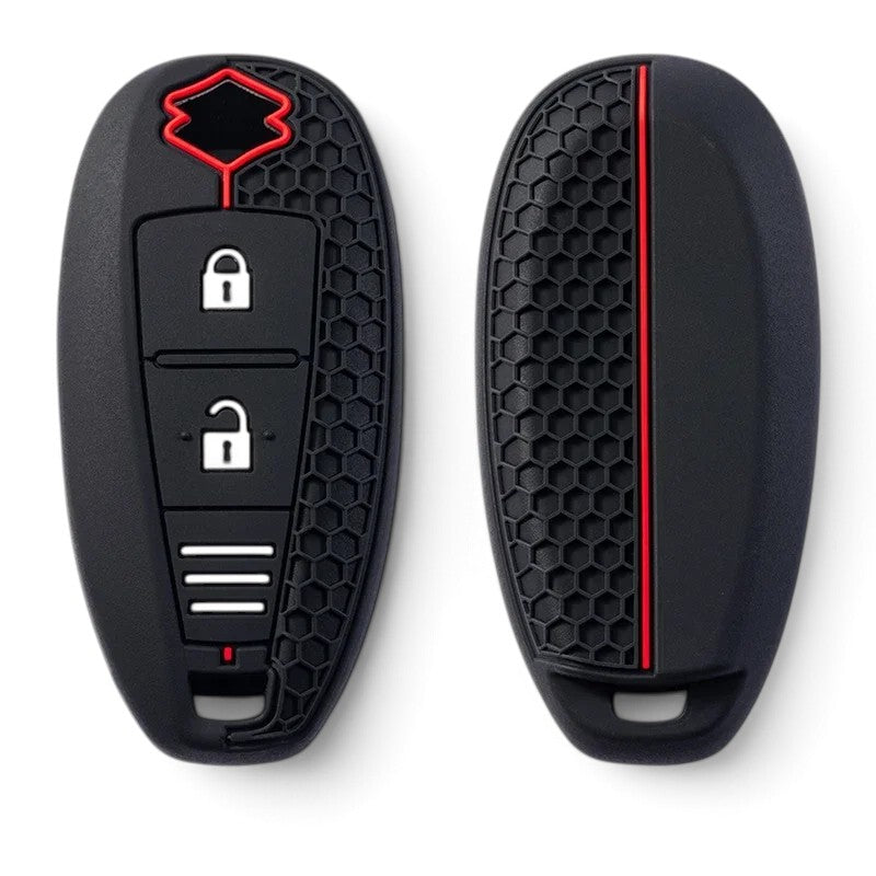 Silicone Suzuki Key Case and Key Chain – Protective Key Fob Cover